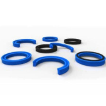 PTFE / NBR کیت مهر دو طرفه پیستون برای انبوه کننده های پیستون سیلندر های پشتیبانی و سیلندر های موقعیت