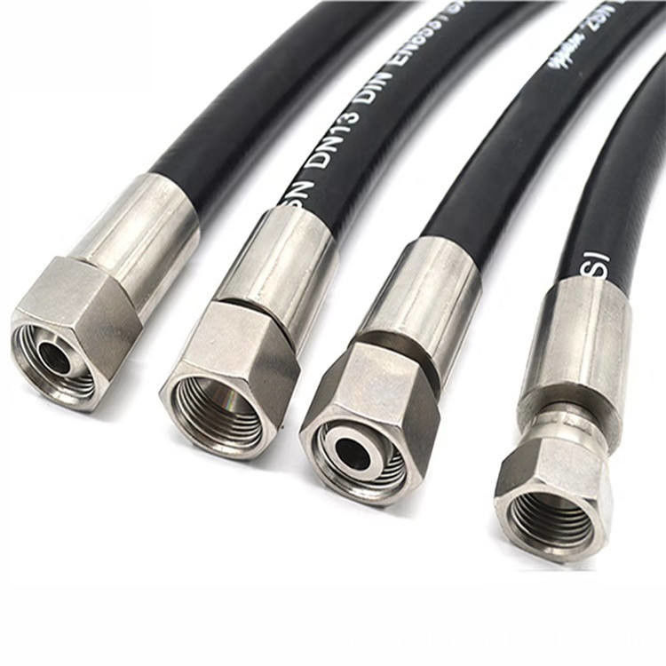 لوله هیدرولیک سرپل مقاوم در برابر سایش / SAE 100 R13 لوله هیدرولیک 1/4 اینچ 3/4 اینچ
