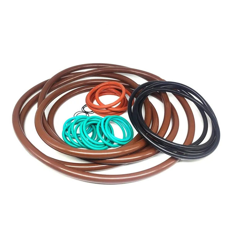 نیترل Buna O Ring سیاه قهوه ای AS568 60 70 90 FKM NBR مهر لاستیکی با فشار بالا