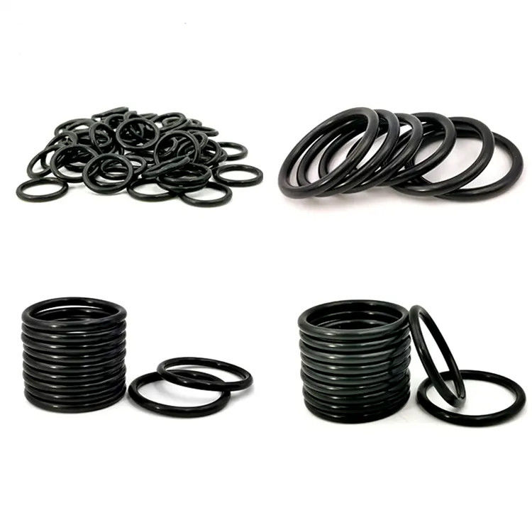 نیترل Buna O Ring سیاه قهوه ای AS568 60 70 90 FKM NBR مهر لاستیکی با فشار بالا