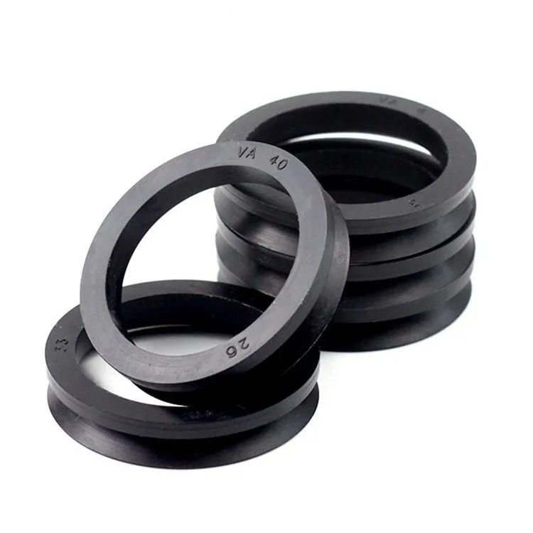 NBR PTFE حلقه مهر و موم شیفت چرخش Va Type Pure Rubber Seal Ring