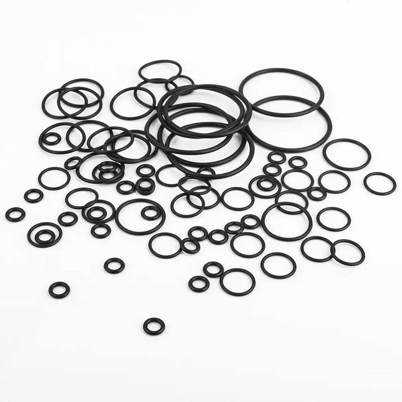 NBR O حلقه های صاف قطر مقاوم در برابر روغن 1/1.5/1.9/2.4/3.1 نمونه قابل ارزیابی
