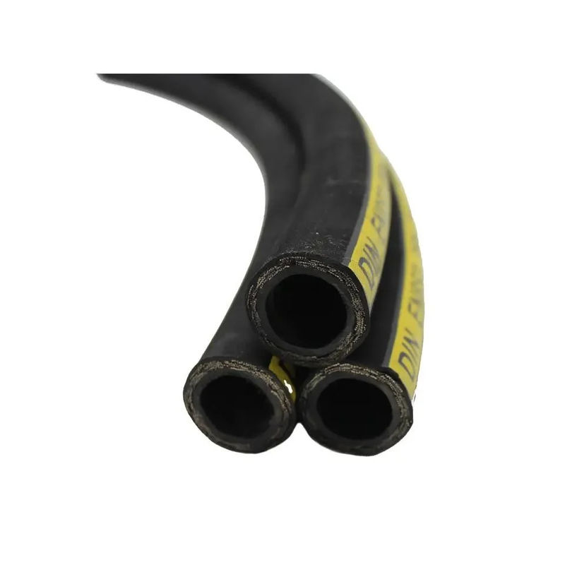 دستگاه پیچ و خم کردن لوله هیدرولیک En853 1sn با لایه بیرونی سیاه روغن و لایه داخلی مقاوم به روغن